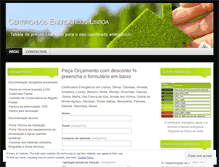 Tablet Screenshot of certificadosenergeticoslisboa.com